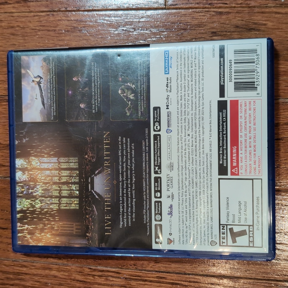 Hogwarts Legacy Sony Playstation 5 PS5 Video Game CIB Harry Potter - Picture 2 of 5